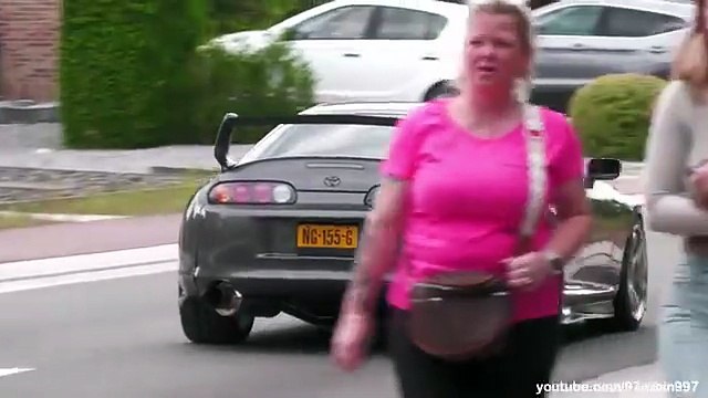 Modified JDM Cars leaving a Carshow JAPFEST Belgium 2025