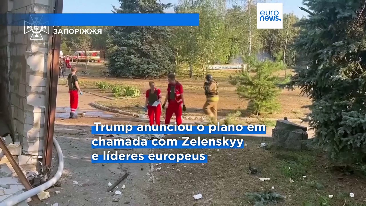 Trump diz aos líderes europeus que se vai encontrar com Putin e Zelenskyy, possivelmente na próxima