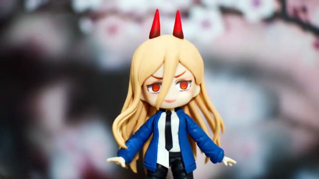 Sculpting cute POWER from Chainsaw Man anime series _ Handmade Clay Figure _ DIY anime figure