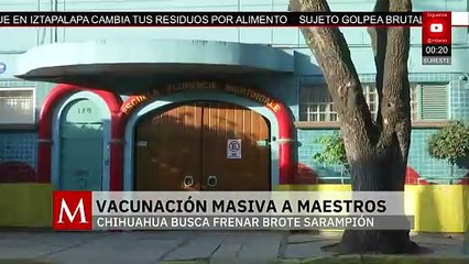 Chihuahua inicia vacunación urgente a docentes por brote mortal de sara