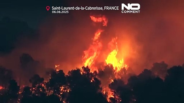 Il più grande incendio in Francia da decenni brucia 16.000 ettari nel sud