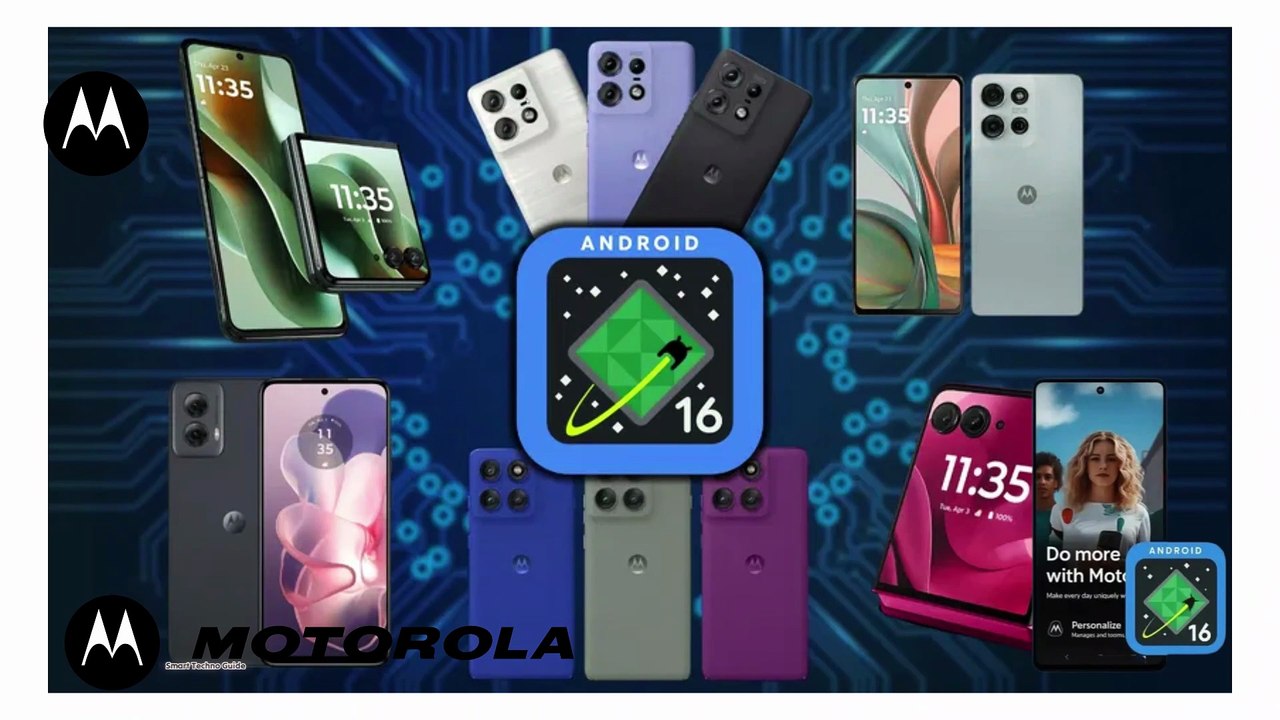Official List: Motorola Phones Getting Android 16 Stable Update | New ...