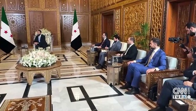 SON DAKİKA... Dışişleri Bakanı Hakan Fidan'dan Suriye'ye ziyaret: Şara ile bir araya geldi