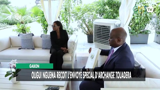 [#Reportage] Gabon : Oligui Nguema reçoit l’envoyé spécial d’Archange Touadera