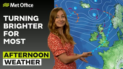 Met Office Thursday afternoon weather forecast 07/08/25