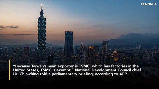 Apple, Nvidia Supplier TSMC Surges Nearly 5% In Overnight Trade As Taipei Says Chip Giant 'Exempt' From Trump's 100% Chip Tariffs