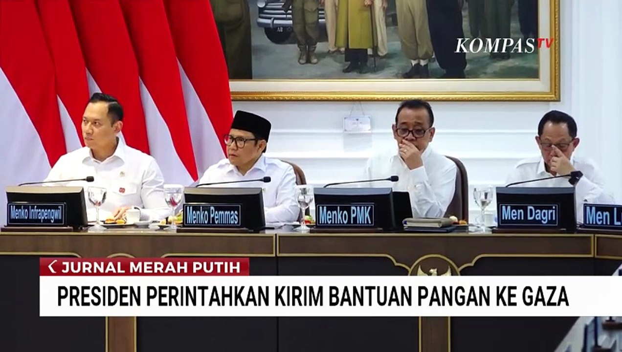 Presiden Prabowo Perintahkan Kirim Bantuan Pangan untuk Gaza Lewat Jalur Udara | JMP
