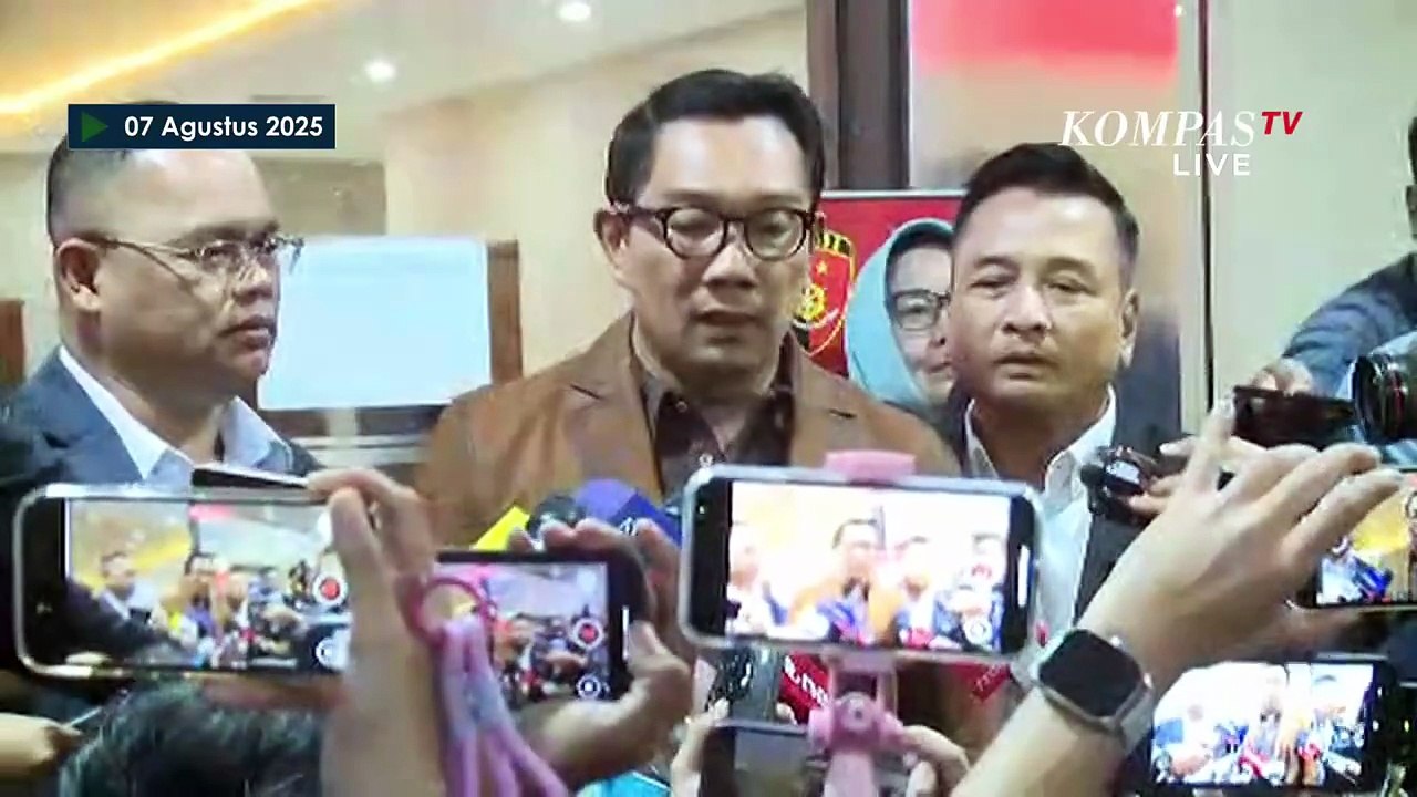 [FULL] Pernyataan Ridwan Kamil & Lisa Mariana Usai Jalani Tes DNA di Bareskrim Polri