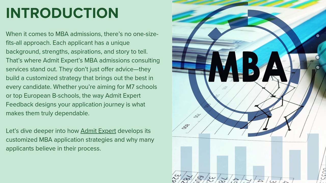 How Admit Expert Develops Customized MBA Application Strategies