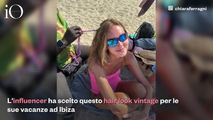 Chiara Ferragni e il ritorno delle treccine colorate anni '90