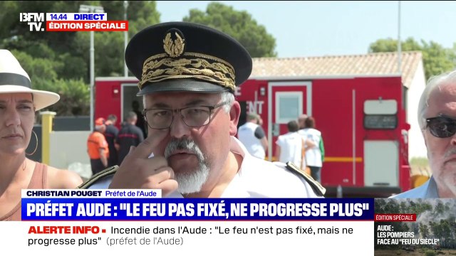 Le préfet de l'Aude indique que le feu a parcouru 16.000 hectares