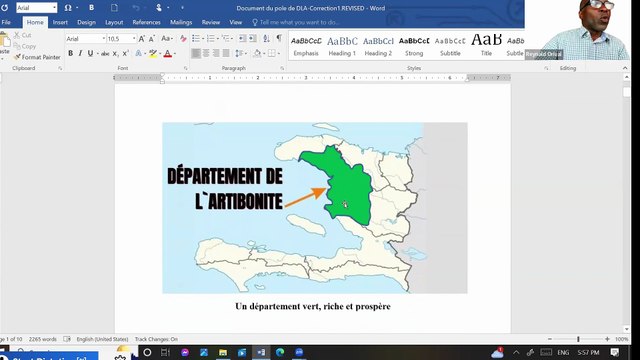 Yon ide sou dokuman orientasyon plan de developman Latibonit prezante pa Initiativ Sitwayen pou Chanjman.