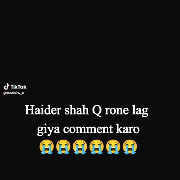 haider said