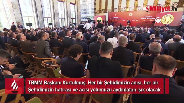 TBMM Başkanı Kurtulmuş: Başlatılan bu süreç asla bir müzakere süreci değildir
