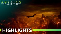 Amazing Earth: Bushfires trap thousands of dinosaurs in a burning valley!