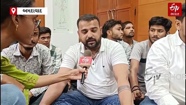 ગુજરાત યુનિવર્સિટીમાં ખંડણીના આરોપો: ABVP સિન્ડિકેટ સભ્ય શ્વેતલ સુતરિયા વિરુદ્ધ NSUIનો ઉગ્ર વિરોધ