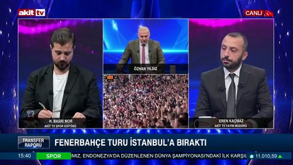 Transfer Raporu - Özhan Yıldız/Eren Kaçmaz/Hasan Basri Mor "Fenerbahçe turu İstanbul'a bıraktı" 07.08.2025