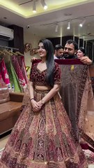 Bridal wedding lehnga #very beautiful girl