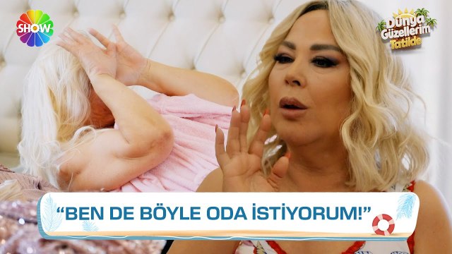 Safiye Soyman, Banu Alkan'ın odasını basıyor! ¦ Dünya Güzellerim Tatilde 1. Bölüm