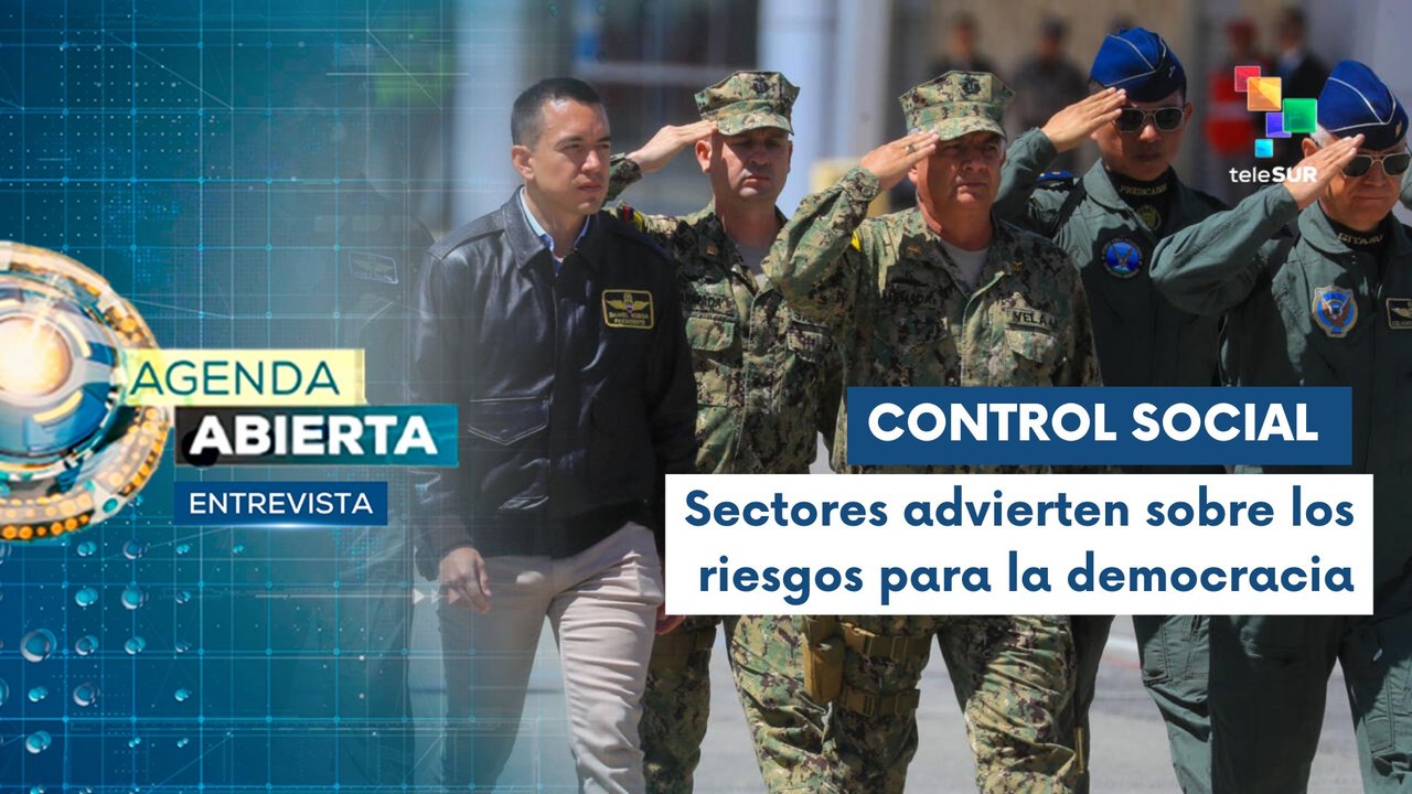 Entrevista | Gobierno de Noboa pretende desarticular el Estado