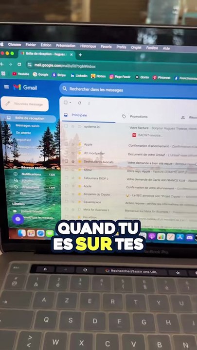 Protège tes informations personnelles sur Gmail