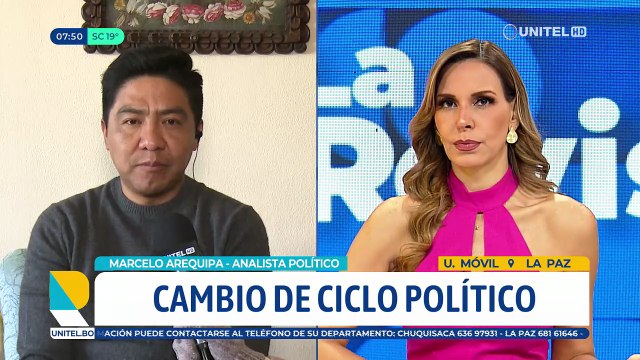 Analista dice que es el fin del ciclo político pero ahora se vive una transición y considera que cambio se dará en la próxima gestión