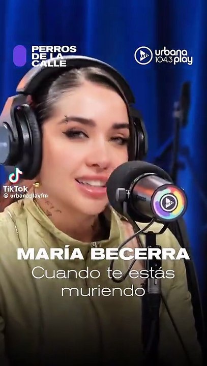 María Becerra habló de sus traumas tras sus emb...