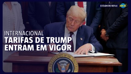 Tarifaço de Trump contra dezenas de países entra em vigor