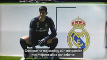 Courtois, el guardián de la meta blanca