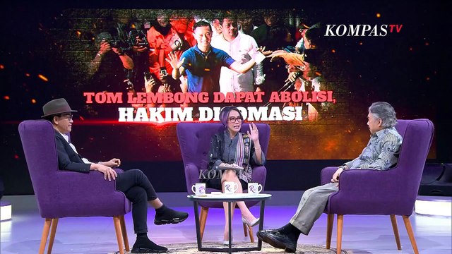 Abolisi Tom Lembong Preseden Penegakan Hukum di Indonesia? Refly Harun & Gayus Lumbuun Beda Sikap
