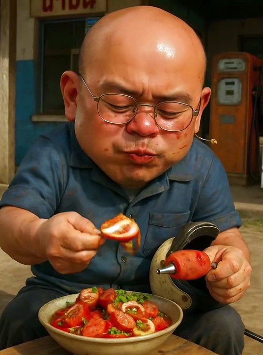 good at eating
