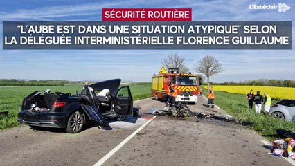 Sécurité routière : "L'Aube est dans une situation atypique” selon la déléguée interministérielle Florence Guillaume