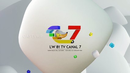 Canal 7 de Santiago del Estero 🇦🇷 - Fin de transmisión 2025 (Nueva Placa)