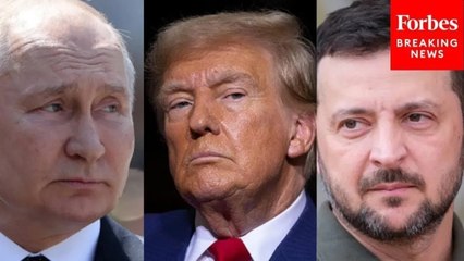 Trump: 'We're Having Very Serious Talks Right Now' With Russia 'About Getting Out Of Ukraine'
