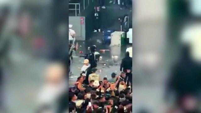 Batalla campal en un show de Damas Gratis dejó al menos un muerto