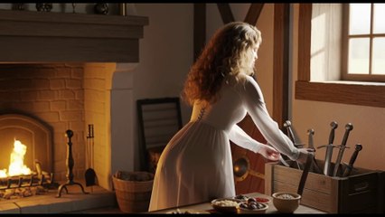 The Kitchen of Secrets | Medieval Shores | A Soft Glimpse into Her Hidden World | AI Video with Music