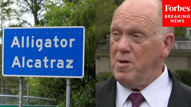 'I'm Sick And Tired Of False Stories About Alligator Alcatraz': Homan Rips Media Over 'Fake Stories'