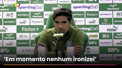 Abel Ferreira nega que ironizou torcida do Palmeiras após ser xingado: ‘Pedi apoio’
