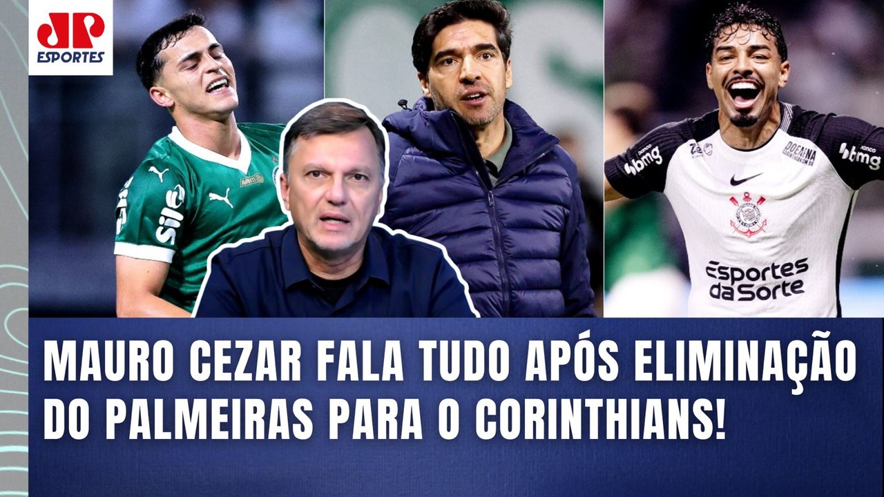 "O PALMEIRAS FEZ TUDO ERRADO!!! É BIZARRO como..." Mauro Cezar ANALISA ELIMINAÇÃO pro Corinthians!