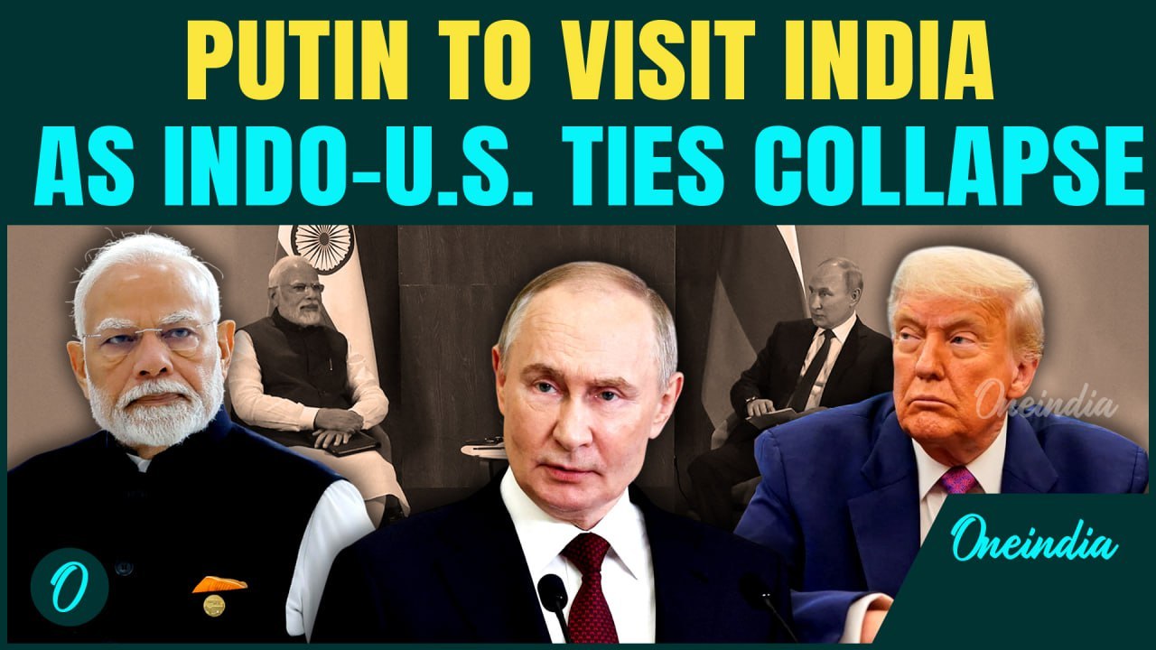 Putin to visit India as PM Modi counters Trump’s tariffs threat over Russian Oil|India-Russia Vs U.S