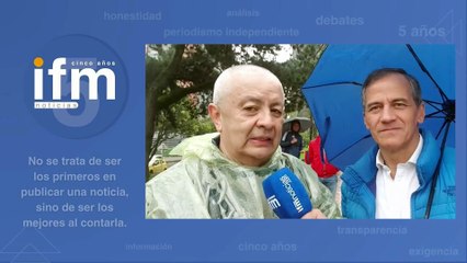 Entrevista a Rafael Nieto - Marcha del 7 de agosto - Bogotá