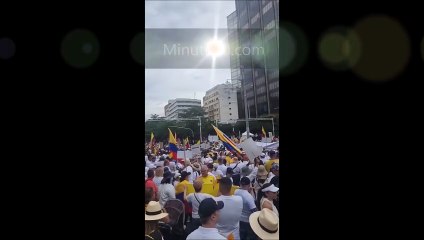 Colombia en las calles: miles de ciudadanos apoyan a Álvaro Uribe tras su condena