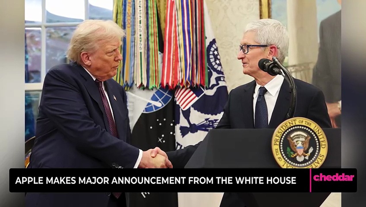 Apple Makes Major Announcement from the White House