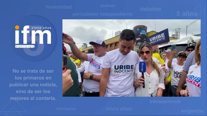 Presidente del Concejo de Medellín Sebastián López - Marcha 7 de agosto