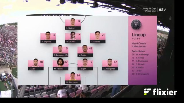 Inter Miami CF vs. Pumas | Leagues Cup | Inter Miami without Messi!?