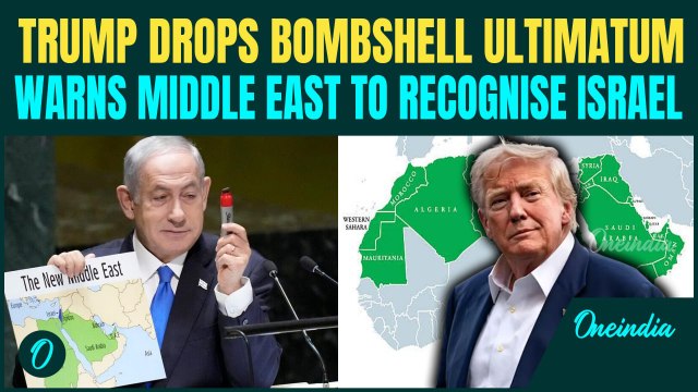 Trump's Ultimatum SHOCKS Middle East; Warns to Mend Ties With Israel | 'Join Abraham Accords Or...'