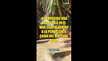 ATBCIENCIA - Nace una nueva isla en el mar Caspio