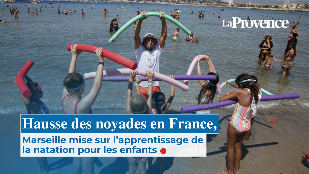 Hausse des noyades en France, Marseille mise sur l’apprentissage de la natation pour les enfants