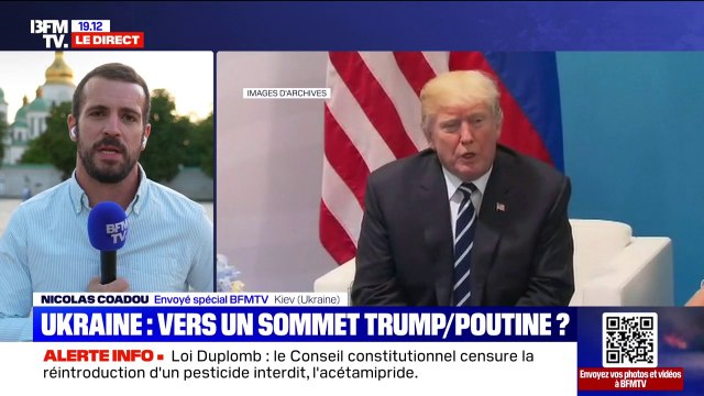 Rencontre entre Donald Trump et Vladimir Poutine: Volodymyr Zelensky a été contacté par le président américain