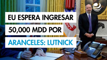 EU espera ingresar 50,000 millones de dólares mensuales por aranceles: Lutnick
